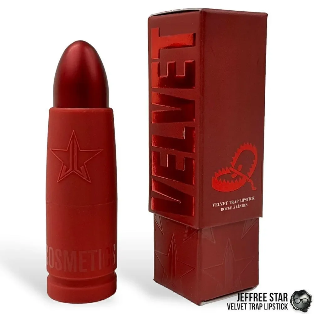 JEFFREE STAR COSMETICS VELVET TRAP LIPSTICK IN MOUSETRAP STUNNING GREY MAUVE NEW